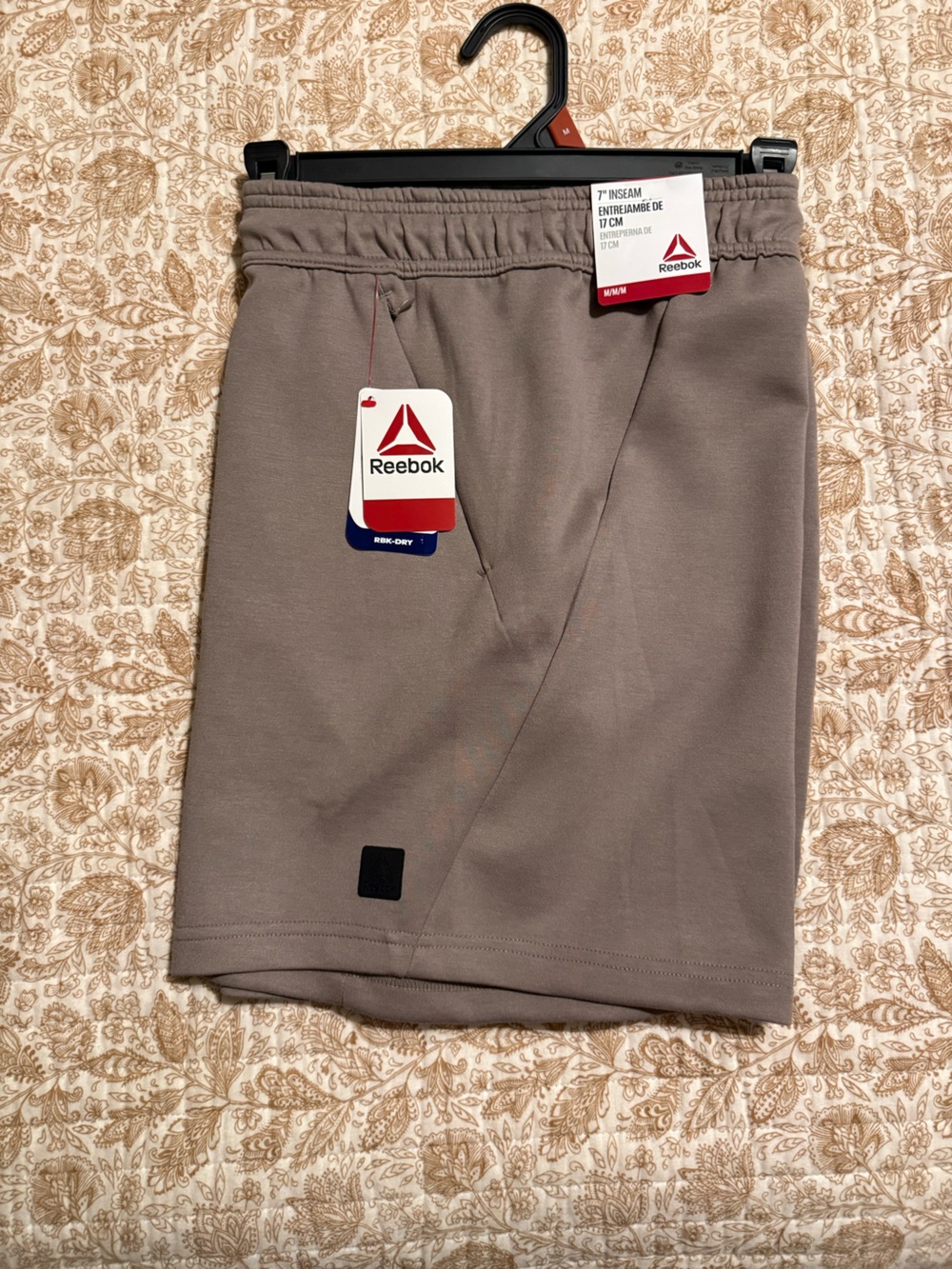 Reebok Men’s Taupe Jogger Pants